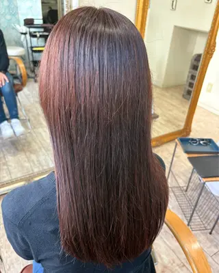 ロング カラー いもの こはるのヘアスタイル