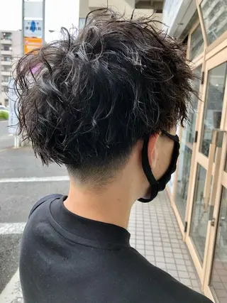 ショート メンズ Carina所属・セン北徒歩５分 キシタクのヘアスタイル