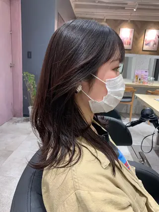 ロング 🥀韓国ヘア🥀 宮津真菜のヘアスタイル