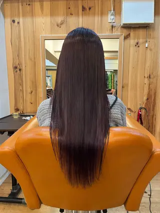 ロング ⚪️髪質改善 縮毛 店長 コウ⚪️のヘアスタイル