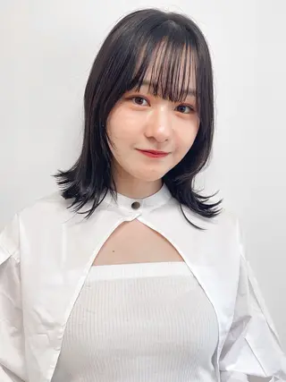 ミディアム BASSA下井草店所属・齋藤 夏花のヘアスタイル