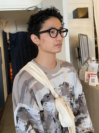 ショート メンズケアブリーチ 特化🔥村田のヘアスタイル