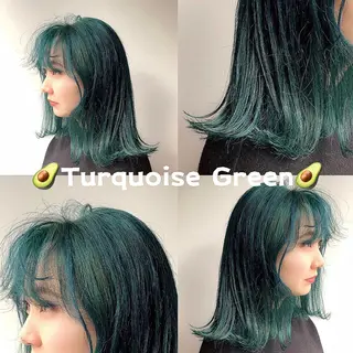 ロング カラー ヘアアレンジ メンズ 🦋重くない暗髪🦋 Hana🦋のヘアスタイル