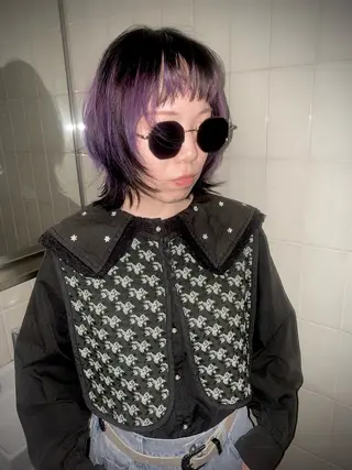 ショート habitt所属・Fu jiのヘアスタイル