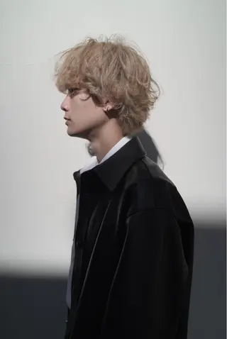 ショート カラー メンズ GOTODAY SHAIRE SALON 原宿verno店所属・【センターパート】 大竹 龍之介のヘアスタイル