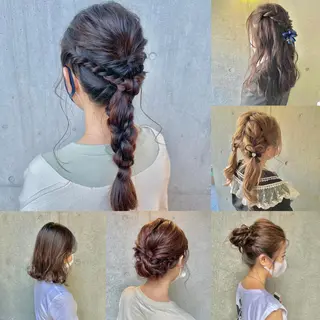 ヘアアレンジ 🫧BUBBLES 新所沢　かとうゆきのヘアスタイル