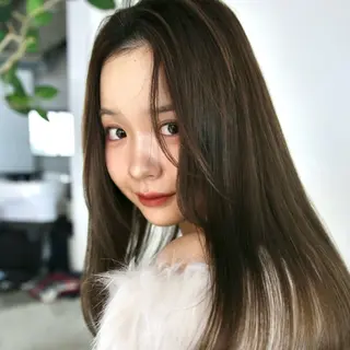 ロング カラー ユウナ🎀レイヤー/ 暖色カラーのヘアスタイル