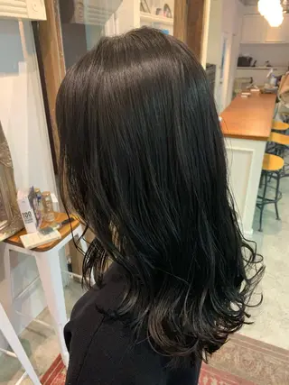 ロング カラー ヘアアレンジ 山崎 澪 レイヤーカット/大宮のヘアスタイル