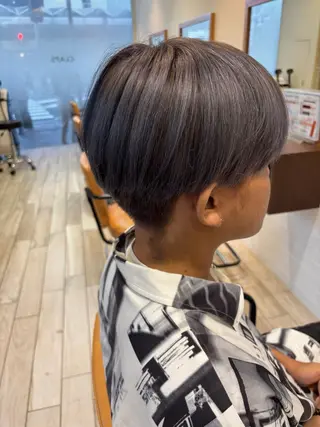 カラー メンズ おもだか　がく /レディースカットのヘアスタイル