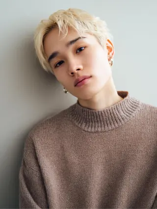 ショート メンズ ブリーチお任せ🫧 tokute高円寺のヘアスタイル