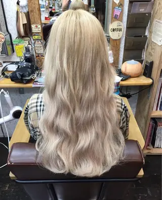 ロング カラー ヘアアレンジ Crescere所属・小島 凜のヘアスタイル