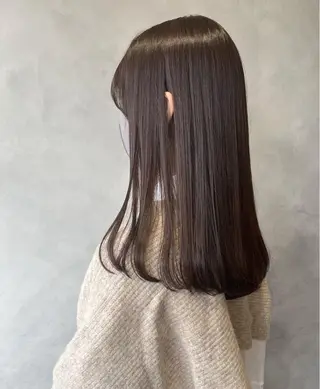 ロング 奥田 蓮のヘアスタイル