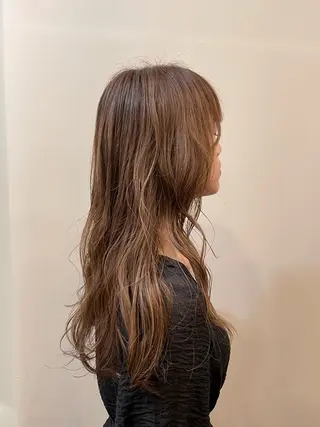 カラー 白髪ケア  BAUM まやのヘアスタイル