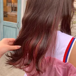 カラー ヤマダ サクラのヘアスタイル