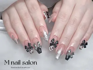 ネイル M🌷nail 長さだし専門店のネイルデザイン