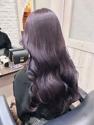 ロング カラー 🦄🩵YUNA 🩵🦄のヘアスタイル