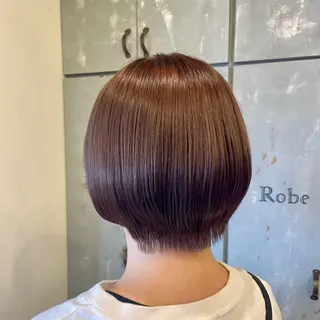 ショート カラー 神谷 有音/顔周り/美髪のヘアスタイル