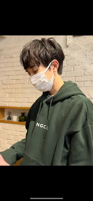 ショート パーマ メンズ 🌟メンズ特化🌟 やまもと　ゆめみの眉毛・アイブロウイメージ