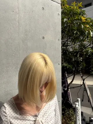 セミロング 韓国/艶髪/ レディース/もえかのヘアスタイル