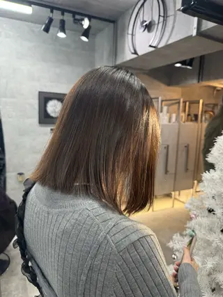 ミディアム カラー NOOS omotesando所属・あなたのお悩み改善" You"💚❤️💛のヘアスタイル