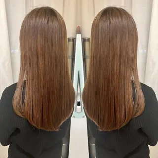 ロング パーマ 天野 涼のヘアスタイル