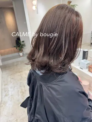 セミロング CALME by bougie ENAのヘアスタイル
