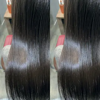 セミロング カラー 縮毛矯正/髪質改善/ 石橋代智のヘアスタイル