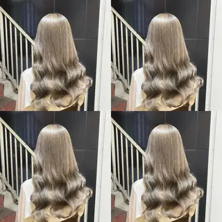 ミディアム カラー レイヤー×髪質改善 マネージャー安藤光司のヘアスタイル