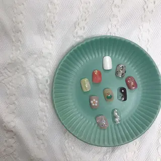 ネイル ショートネイル. Home sweetのネイルデザイン