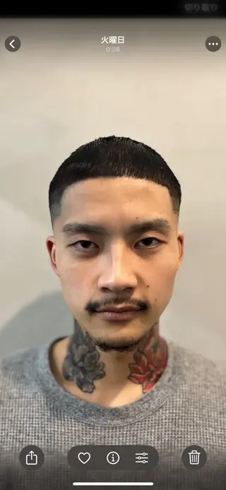 古川 虎太郎のヘアスタイル