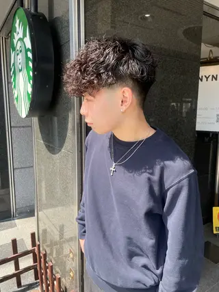 パーマ メンズ 野本光一朗/メンズ/ メンズパーマのヘアスタイル