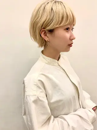 ショート カラー off所属・【モデルさん募集！】 ✂︎小林マキトのヘアスタイル