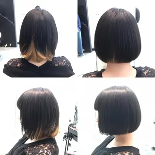 ショート カラー ヘアアレンジ Re:ta KANZOのヘアスタイル