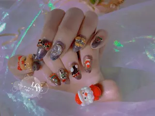 ネイル ラベンダー💖日暮里 ルル💖ネイルのネイルデザイン