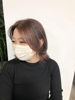 ミディアム 安永 将悟のヘアスタイル