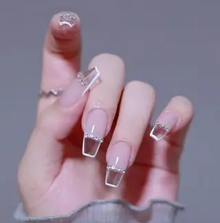 ネイル 長さだし専門店 M2　rikaのネイルデザイン