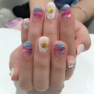 ネイル 山藤 萌永のネイルデザイン