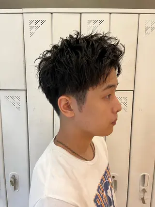 メンズ 飯田 愛結のヘアスタイル