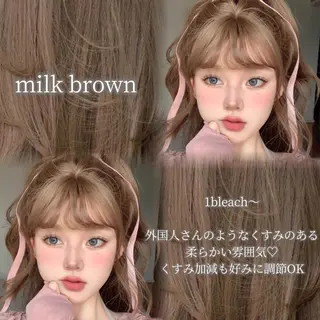 カラー 似合わせ特化/レイヤ ーカット/mikuのヘアスタイル