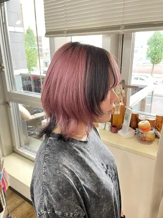 ショート カラー ANDIAMO SAKAE  楓のヘアスタイル