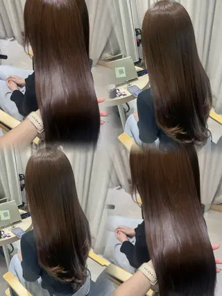 カラー 🫧艶カラー特化🫧 セット/mona🩵のヘアスタイル