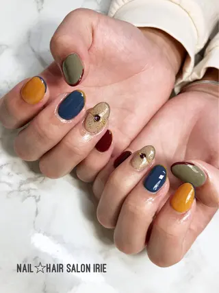 ネイル Hair salon Irie所属・與儀 知佳のネイルデザイン