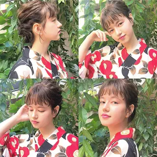 ヘアアレンジ 齋藤 咲のヘアスタイル