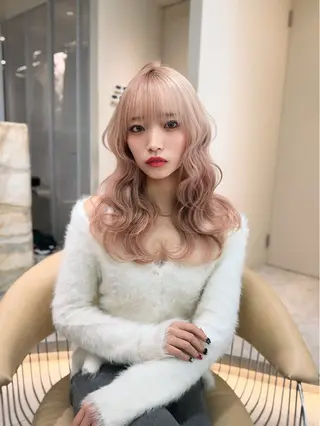 セミロング カラー ゆーだい🇰🇷韓国 🇰🇷×髪質改善のヘアスタイル