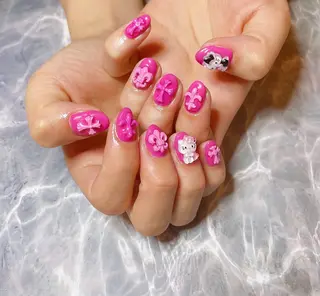 ネイル Melia　by attrait所属・Melia by attrait🌿杏のネイルデザイン