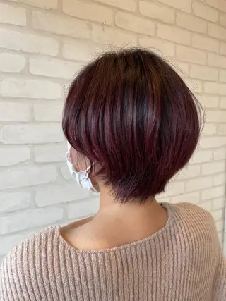 ショート 【髪質改善】 夏目結以のヘアスタイル