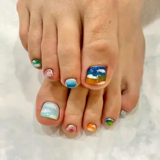 ネイル 安藤 彩乃のネイルデザイン