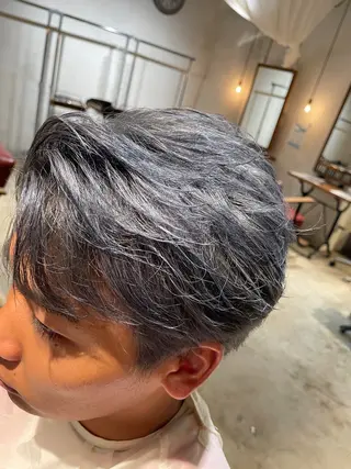 カラー メンズ ガーデンフロムイッツ所属・カラーモデル募集中 /TAKUMA🐻️のヘアスタイル