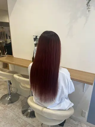 ロング マテリアル 中央駅店のヘアスタイル