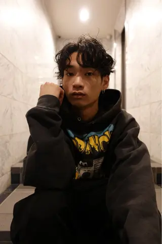 ミディアム パーマ メンズ トレンドヘア◎ 店長　清原佑太のヘアスタイル